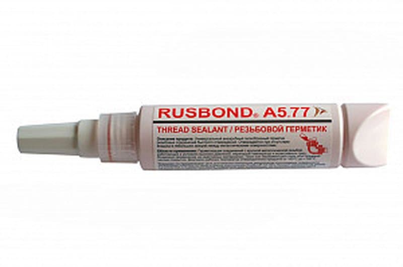Герметик резьбовой гелеобразный RusBond А5.77, флакон 50 мл