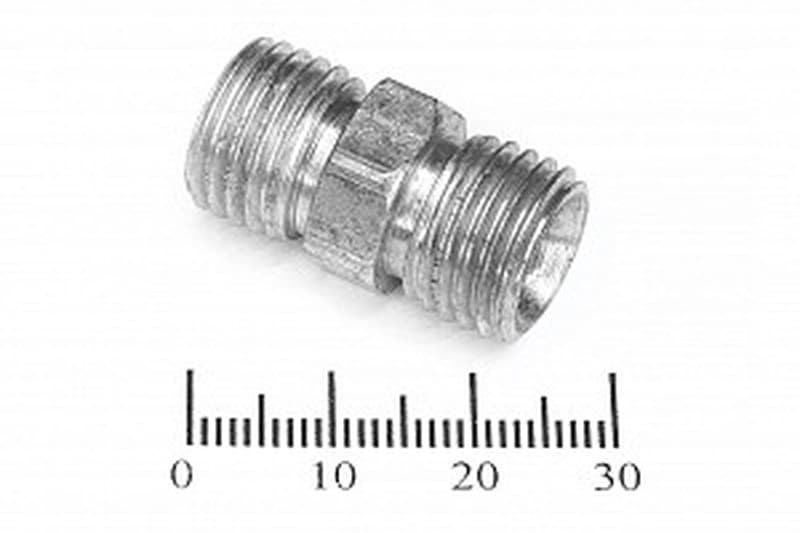 Штуцер для РВД соединительный 17/17 М14х1.5 - М14х1.5 грань S14