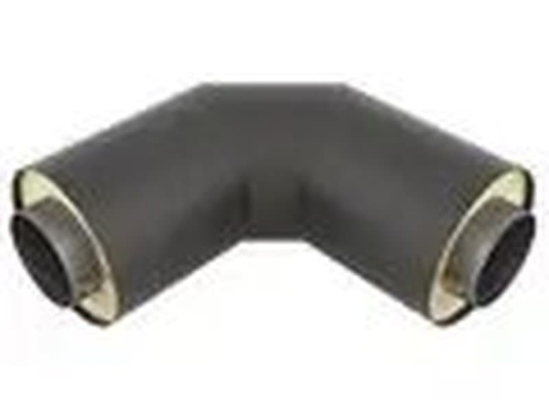 Отвод 90гр. б/ш г/д 273х7/450 ППУ-ПЭ 1000/1000