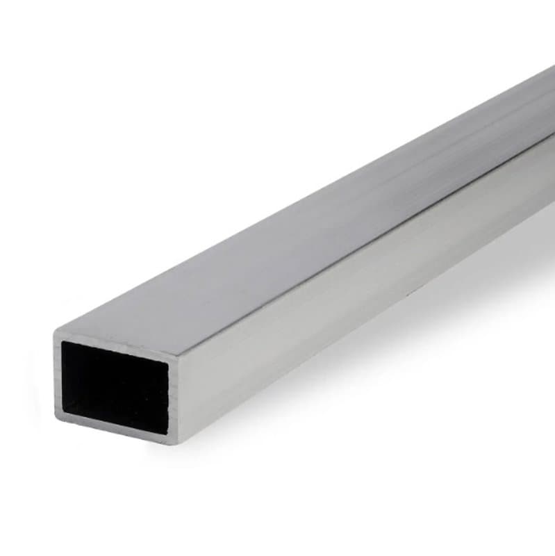 труба алюминиевая прямоугольная 60x25x2