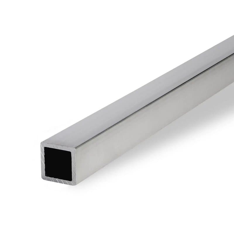 труба алюминиевая квадратная 50x50x4