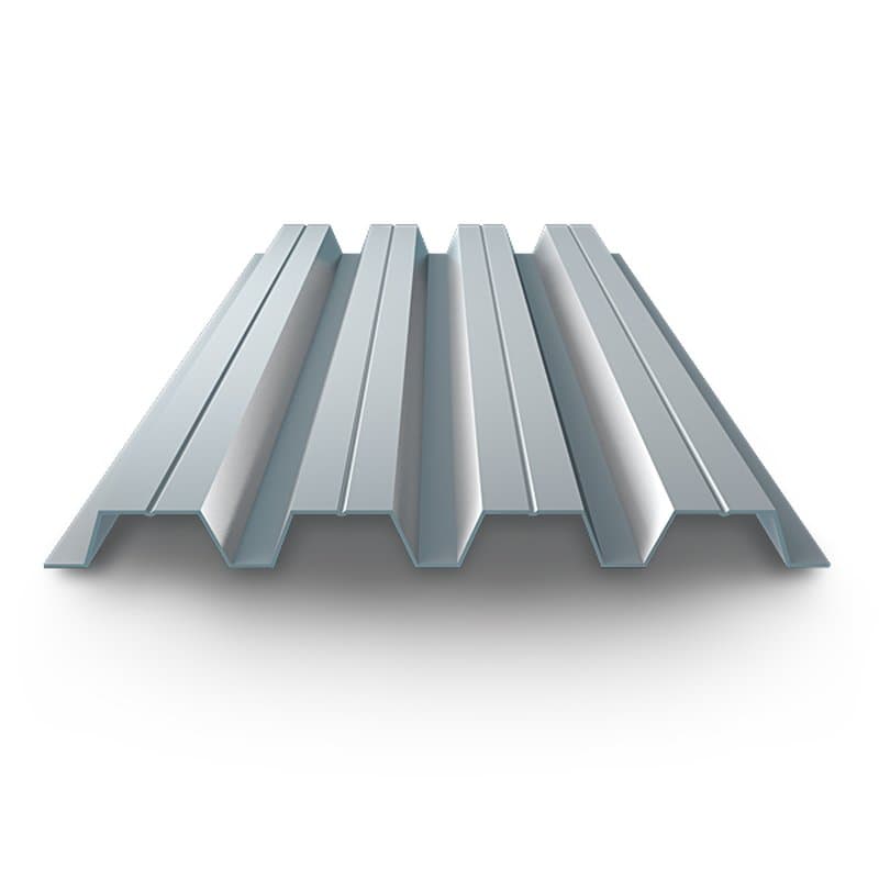 профнастил оцинк Н60 0,9х845(902)х6000