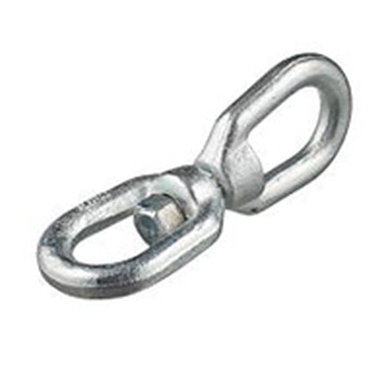 Вертлюг 10 оцинк. петля-петля (10шт)