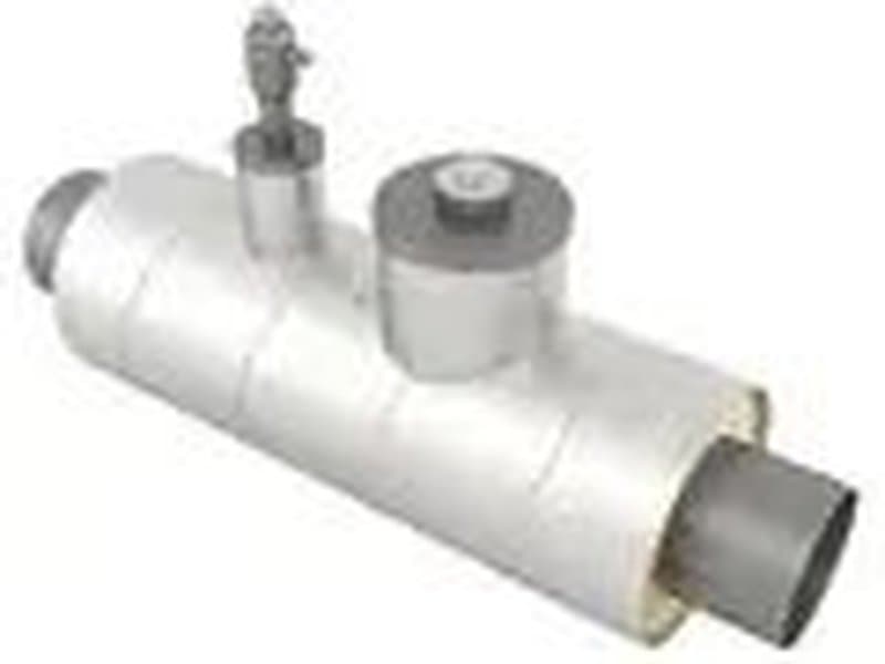 Кран шаровой Балломакс Ду350 э/св оцинк 377х10/560 ППУ-ОЦ с воздушником Ду32мм