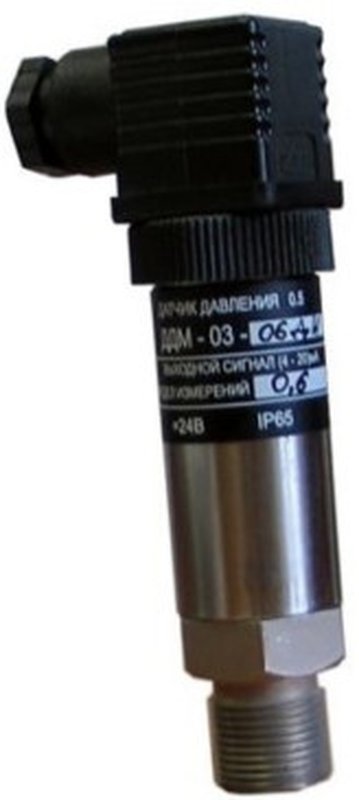 Датчик избыточного давления ПРОМА ДДМ-03-1000ДИ-Ех диапазон измерений давлений 0-1000 кПа, резьба присоединения М20х1.5, рабочая среда воздух природный газ,неагрессивные жидкости