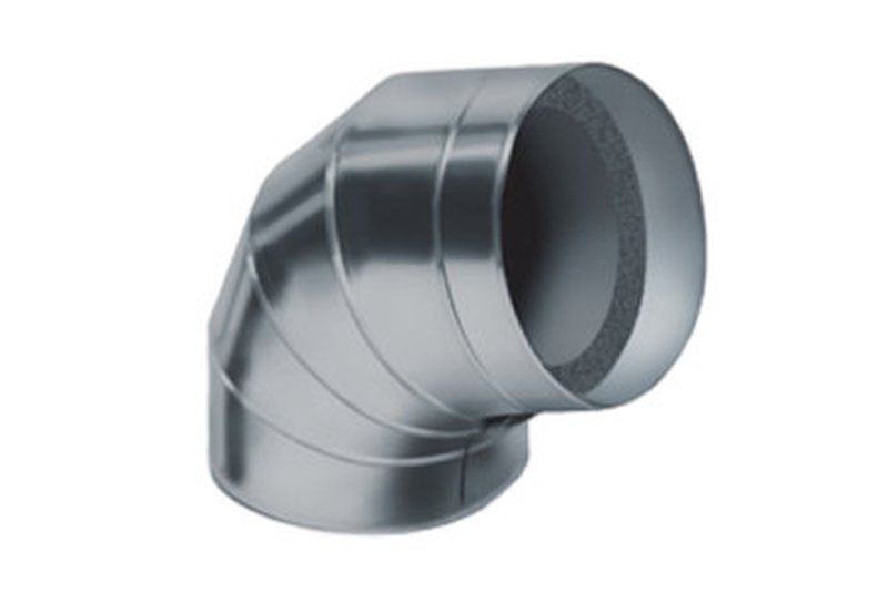Угол теплоизоляционный K-flex ST 102x32 Дн102 90° с защитным покрытием AL CLAD, внутренний диаметр - 102 мм, материал - вспененный каучук, толщина - 32 мм