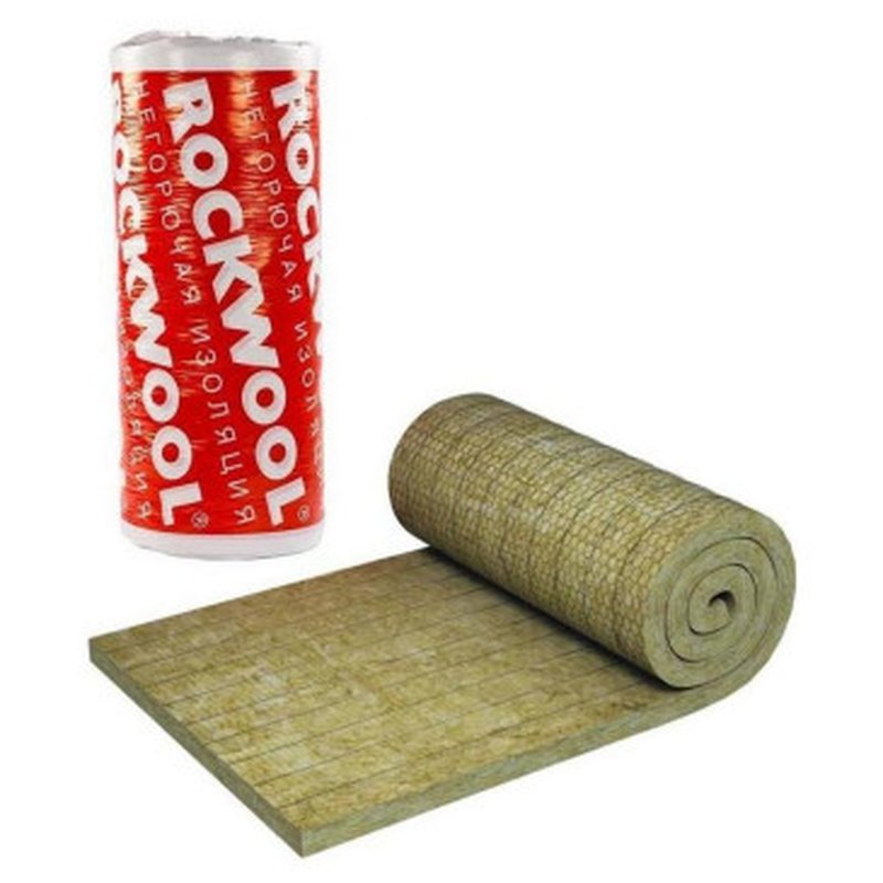 Рулон теплоизоляционный ROCKWOOL Wired Mat 80 SST 120х1000-2 толщина 120 мм, длина 2 м, материал - минеральная вата с покрытием - сетка и прошивка проволокой из нержавеющей стали, серый