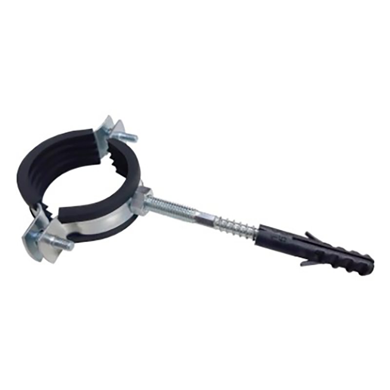 Хомут VALTEC RH 1 1/2″ (48-52 мм) с резиновым уплотнением в комплекте со шпилькой