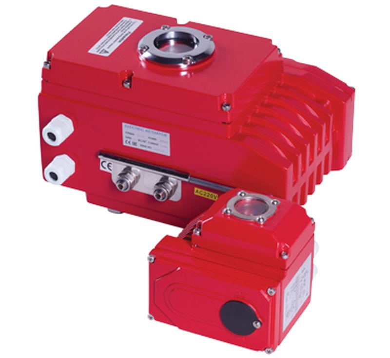 Привод электрический РАШВОРК 900-220-0200, 220В, 200Нм, F10/F12, муфта 22х22мм, IP67