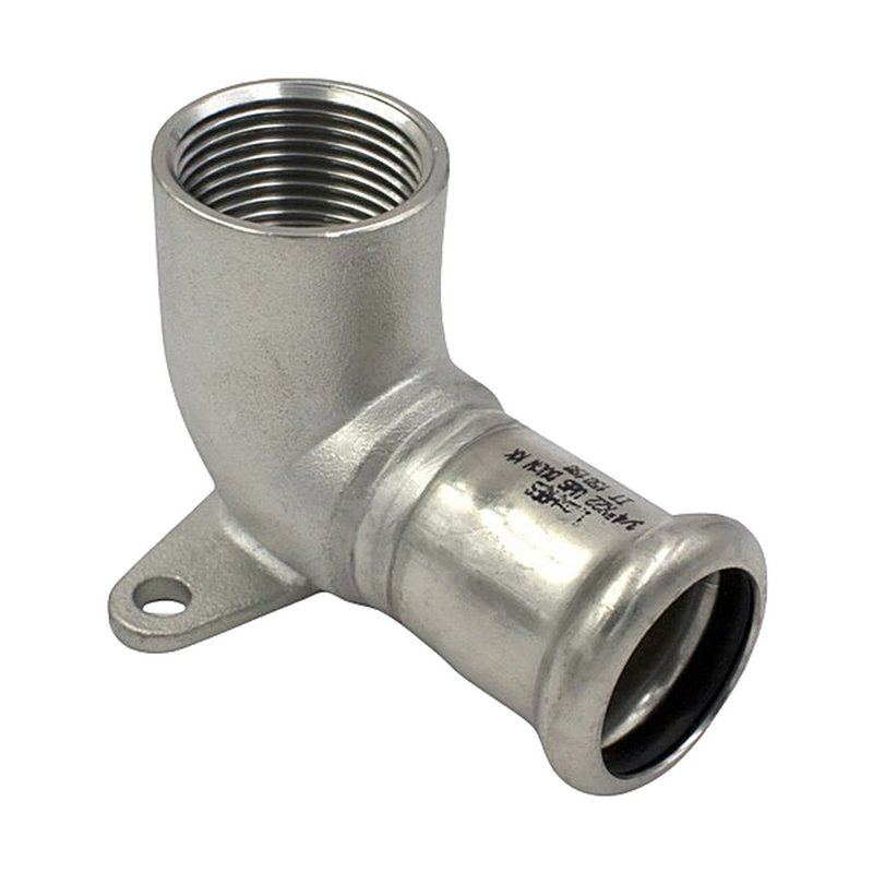 Водорозетка RM Дн18x1/2″ Ру16 Inoxpres внутренняя резьба / пресс, корпус - нержавеющая сталь
