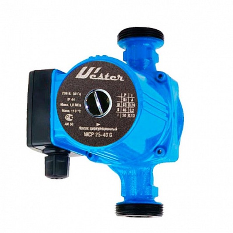 Насос циркуляционный с мокрым ротором Wester WCP 25-40G Ру10 230B/50Гц