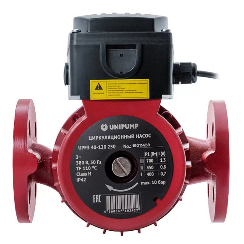 Насос циркуляционный с мокрым ротором Unipump UPF3 50-200 280 Ру10 3х400В/50Гц
