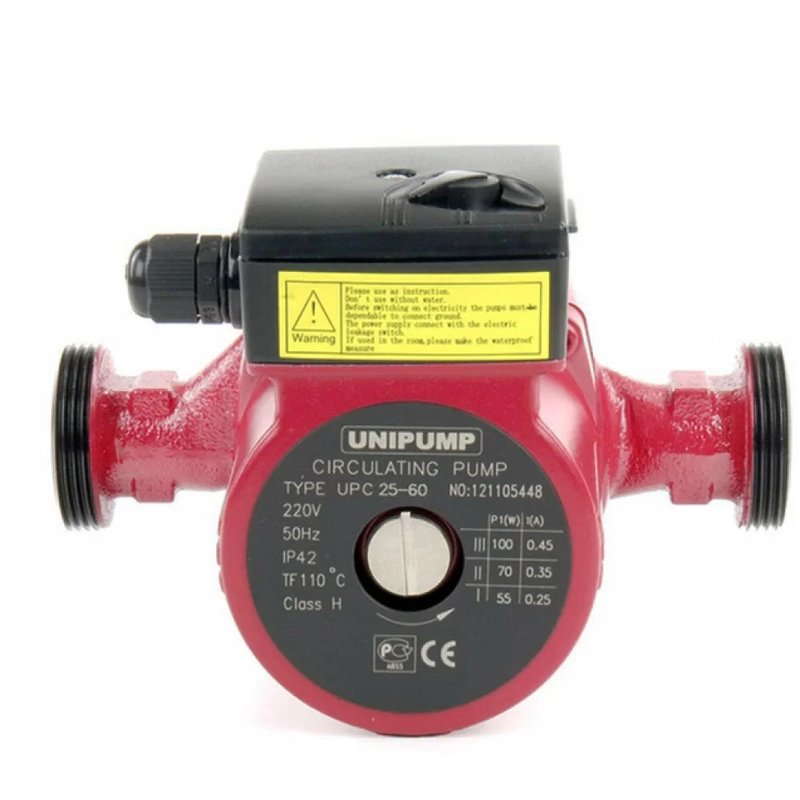 Насос циркуляционный с мокрым ротором Unipump UPC 25-60 130 Ру10 1x230В/50 Гц