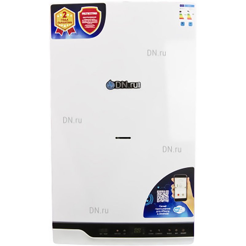 Котел газовый двухконтурный GB24CD-W настенный, белого цвета,  мощность 24кВт, с функцией Wi-Fi