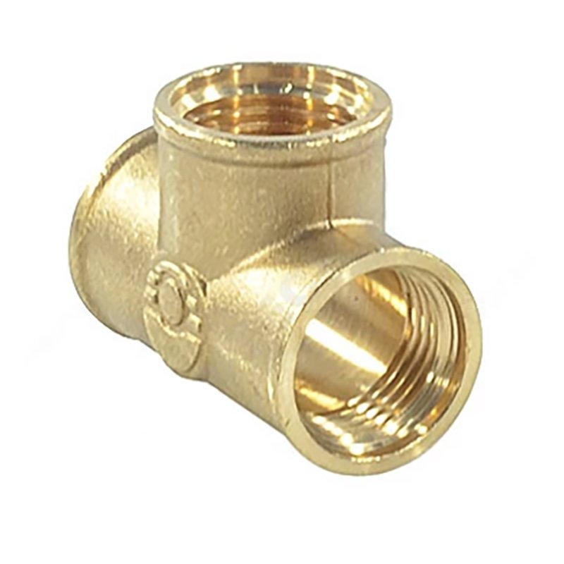 Тройник VALFEX VF.130.L.034 3/4″ Ду20 Ру40 латунный внутренняя/внутренняя резьба