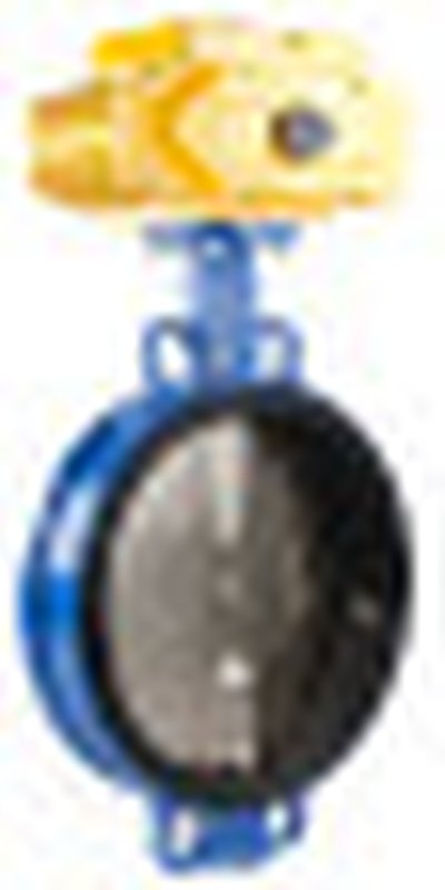 Затвор дисковый поворотный Tecofi VPN3448 Ду125 Ру16 с электроприводом 008 380В