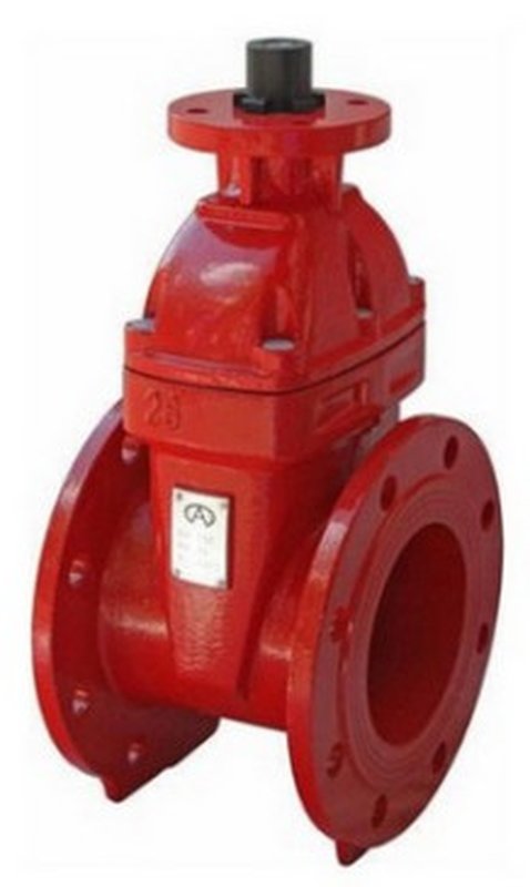 Задвижка чугунная ЛАЗ 30ч939р Ду150 Ру16 под привод