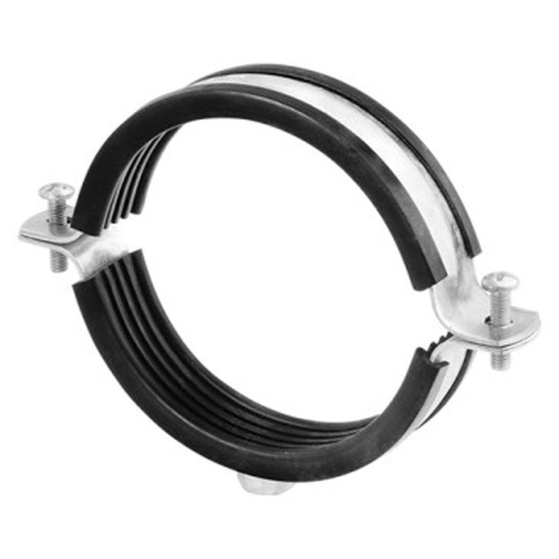Хомут Humalt RU-HM 2 Ду50 (Дн59-65) c гайкой, корпус - оцинковання сталь