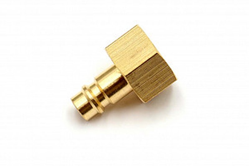 Пневмофитинг латунный БРС PF 1/2 "Папа" + внутренняя резьба (Евро)