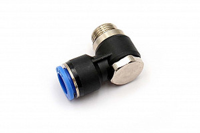 Пневмофитинг L-образный с наружной резьбой PH 12-03 (G3/8")