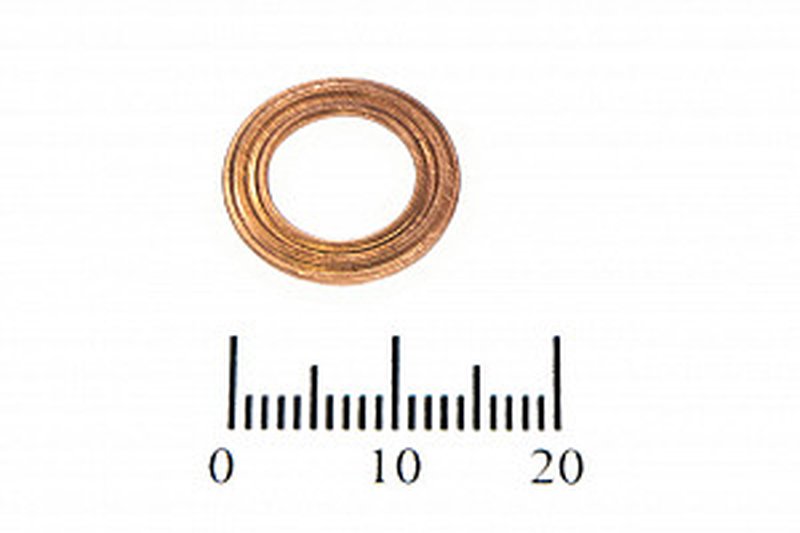 Шайба медная 9*15*0.5 (2 волны)