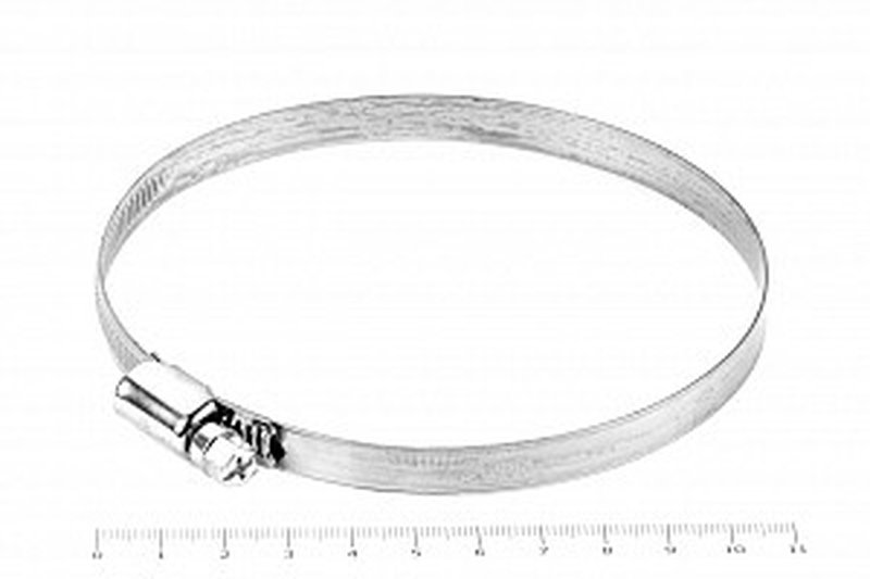 Хомут червячный 90-110/9 нерж. W2 (AISI 430)