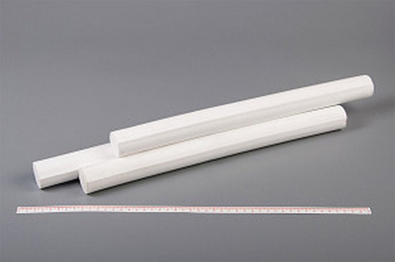 Фторопласт Ф-4 стержень Ф 35 мм (~400 мм) пресс.