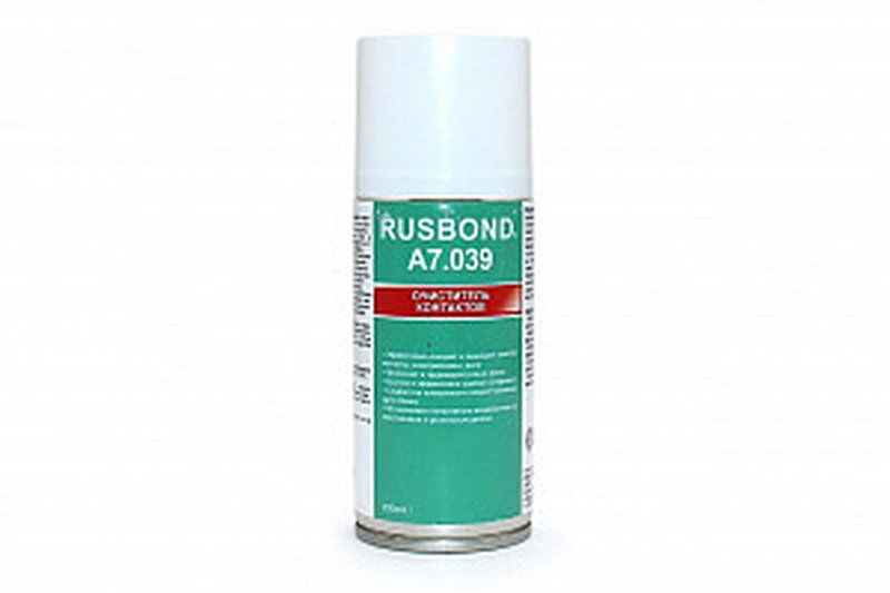 Очиститель контактов, аэрозоль 200 мл RusBond A7.039