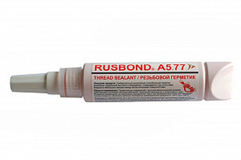 Герметик резьбовой гелеобразный RusBond А5.77, флакон 50 мл
