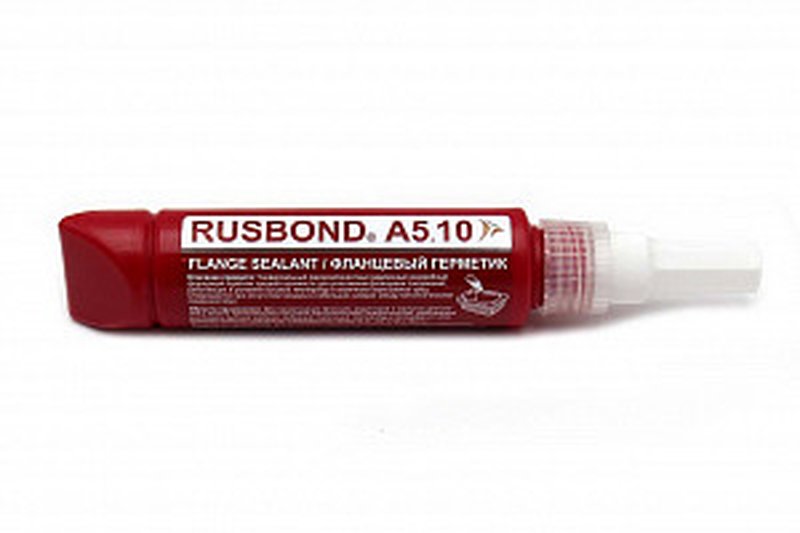 Герметик фланцевый анаэробный медленный RusBond А5.10, флакон 50 мл