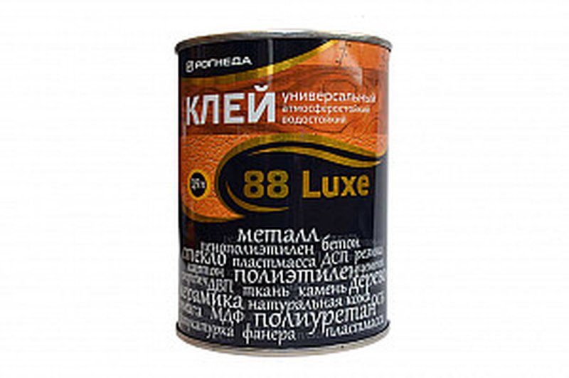 Клей универсальный водостойкий 88-luxe, жест. банка 900 мл