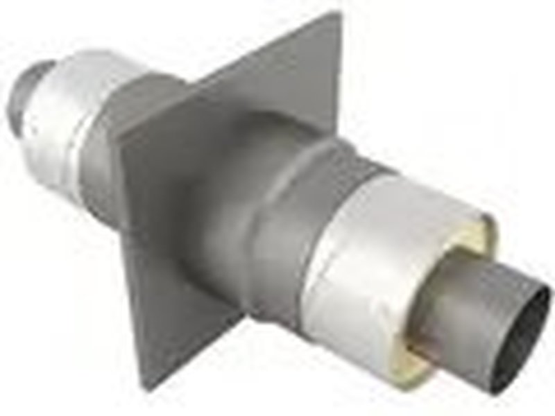 Неподвижная опора эсв(Оцинк) 108х6/180 ППУ-ОЦ 1200