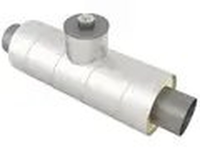 Кран шаровой Балломакс Ду300 б/ш г/д оцинк 325х10/450 ППУ-ОЦ H=2501-3000мм