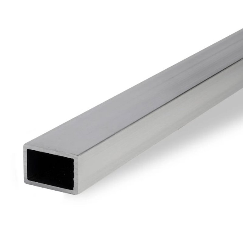 труба алюминиевая прямоугольная 60x25x2