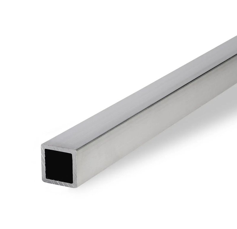труба алюминиевая квадратная 50x50x4
