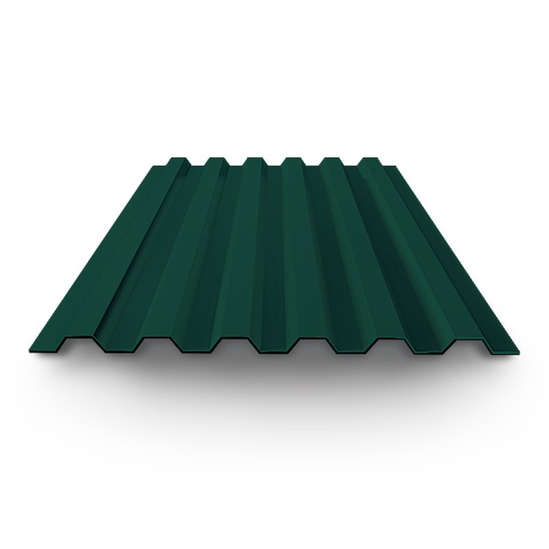 Профнастил окрашенный 0.5x1000x6000 RAL 6005 1051