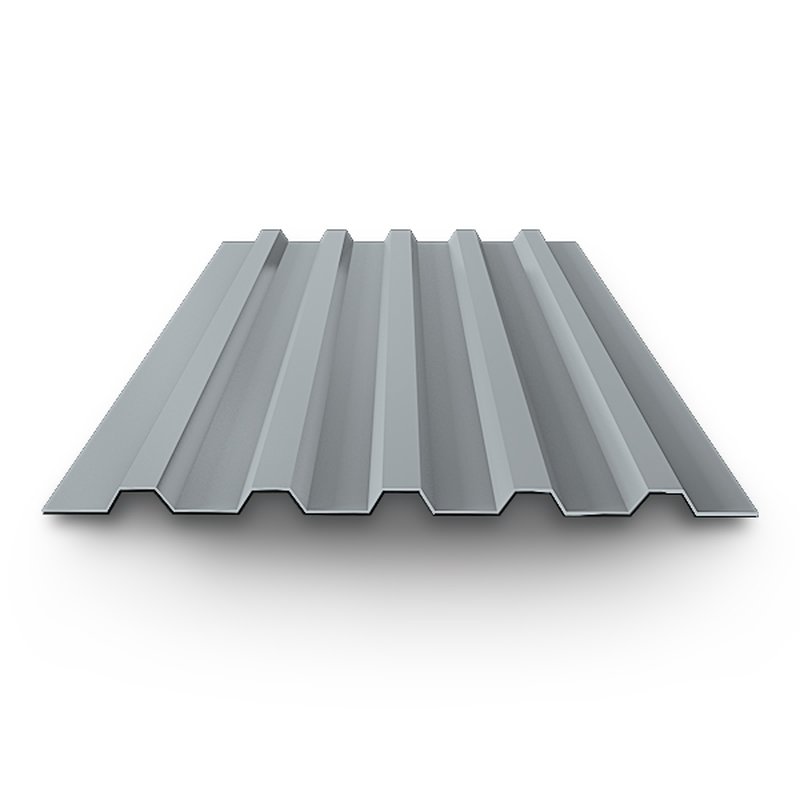 Профнастил окрашенный 0.5x1100x2000 RAL 7004 Россия