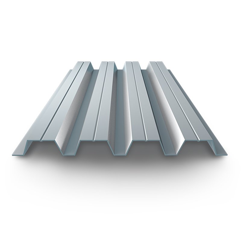 Профнастил оцинкованный 0.7x845x6000 цинк 902