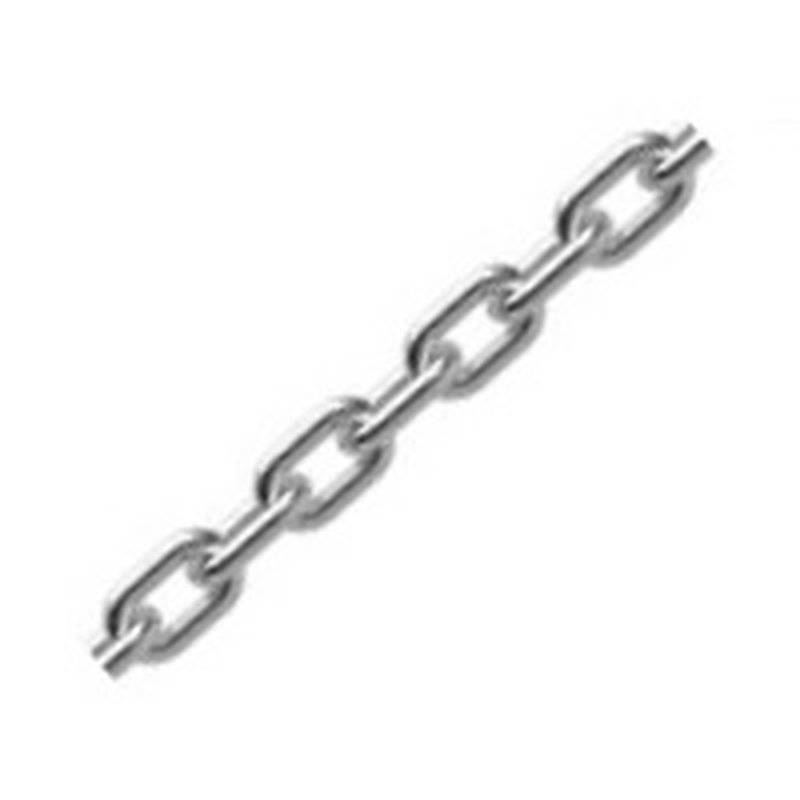 Цепь 8 короткозвенная оцинк. DIN 766