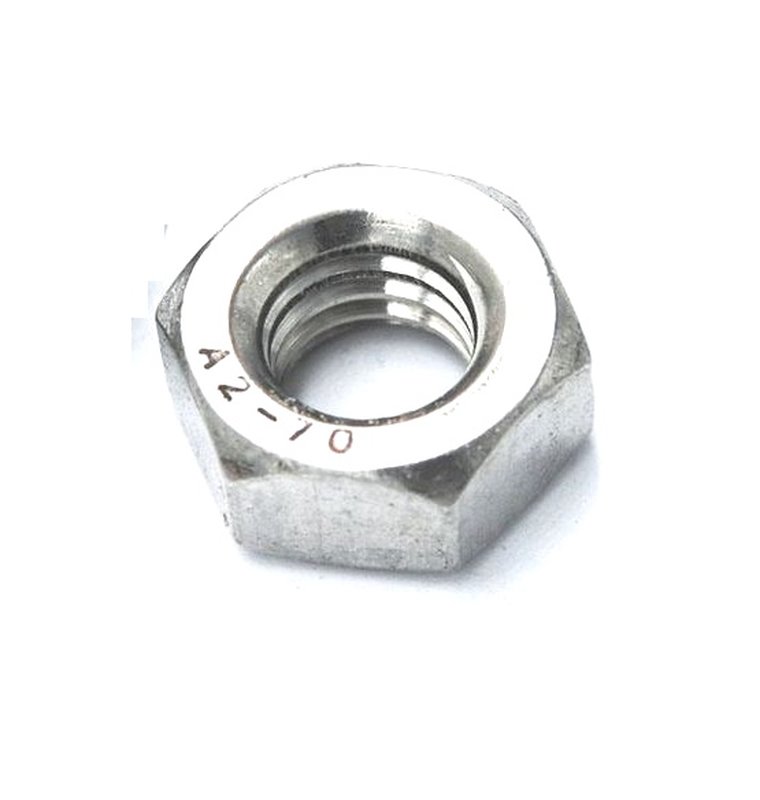 Гайка DIN 934 из нерж. стали A4-70 (AISI 316L) M10 (200штук)